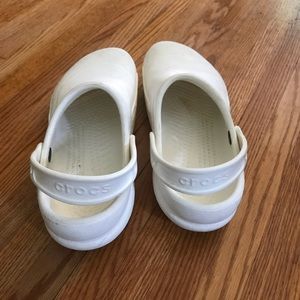 White CROCS